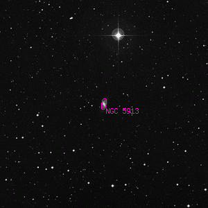 DSS image of NGC 5913