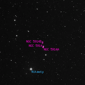 DSS image of NGC 5914B