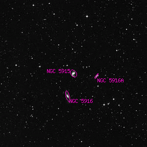 DSS image of NGC 5915