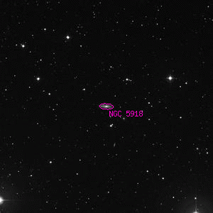 DSS image of NGC 5918