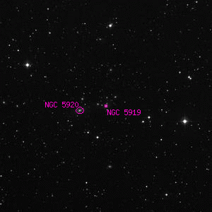 DSS image of NGC 5919