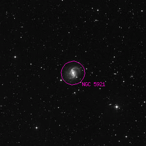 DSS image of NGC 5921