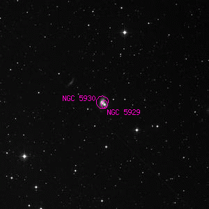 DSS image of NGC 5929