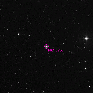 DSS image of NGC 5936