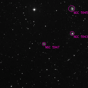 DSS image of NGC 5947