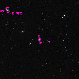 DSS image of NGC 5951