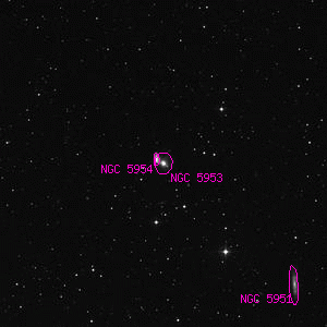 DSS image of NGC 5953