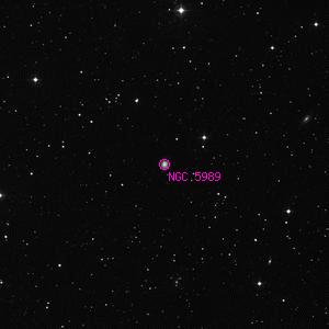 DSS image of NGC 5989