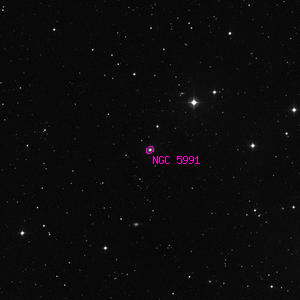 DSS image of NGC 5991