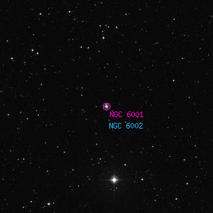 DSS image of NGC 6001