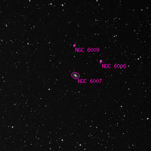 DSS image of NGC 6007