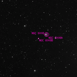 DSS image of NGC 6008B