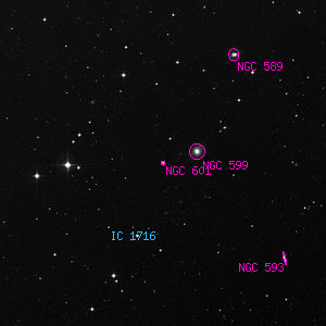DSS image of NGC 601