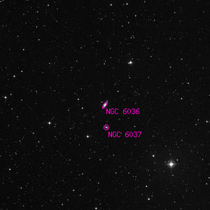 DSS image of NGC 6036