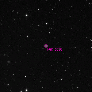 DSS image of NGC 6038