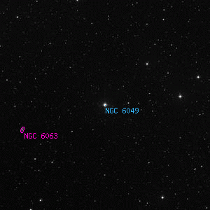 DSS image of NGC 6049