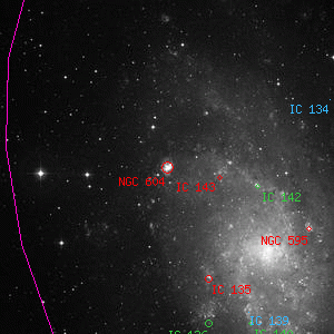 DSS image of NGC 604