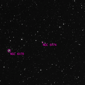 DSS image of NGC 6074