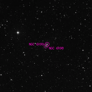 DSS image of NGC 6099