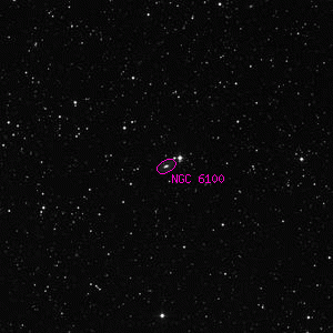 DSS image of NGC 6100