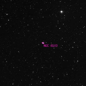 DSS image of NGC 6103