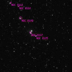 DSS image of NGC 6105