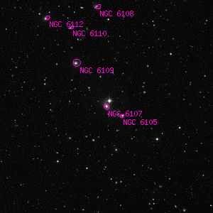 DSS image of NGC 6107