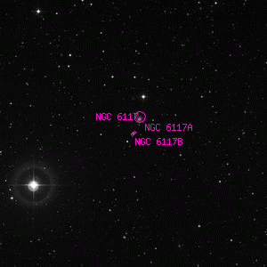 DSS image of NGC 6117B