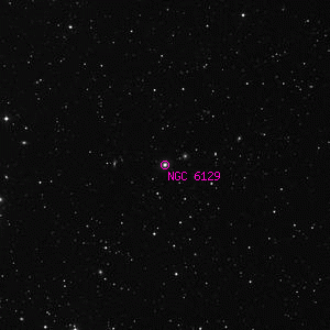 DSS image of NGC 6129