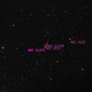 DSS image of NGC 6137