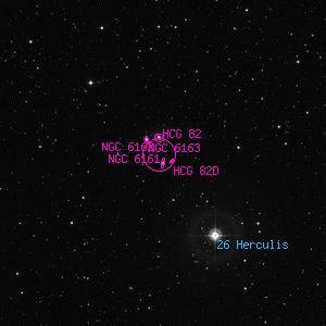 DSS image of NGC 6161