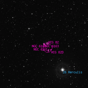 DSS image of NGC 6163