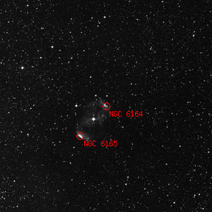 DSS image of NGC 6164