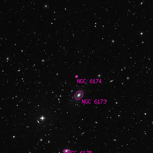 DSS image of NGC 6174