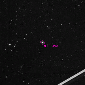 DSS image of NGC 6190