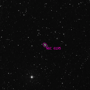DSS image of NGC 6195