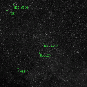 DSS image of NGC 6200