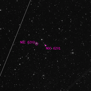 DSS image of NGC 6201