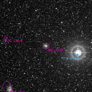 DSS image of NGC 6215