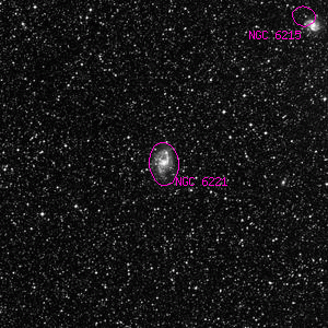 DSS image of NGC 6221