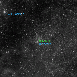 DSS image of NGC 6242