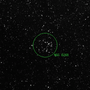 DSS image of NGC 6268