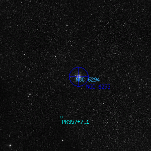 DSS image of NGC 6294