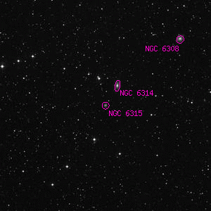 DSS image of NGC 6315