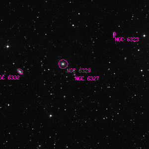 DSS image of NGC 6327
