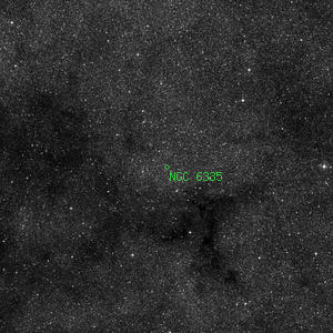 DSS image of NGC 6335