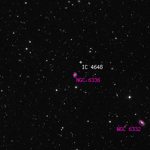 DSS image of NGC 6336