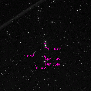 DSS image of NGC 6338