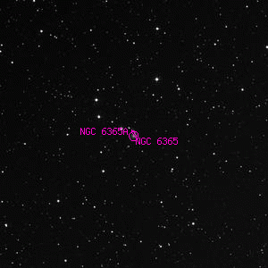 DSS image of NGC 6365