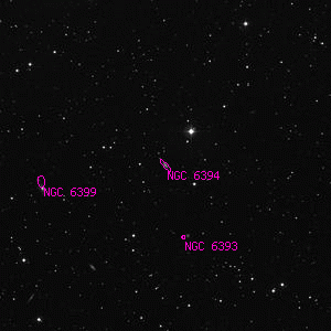 DSS image of NGC 6394